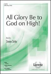 All Glory Be to God on High SATB choral sheet music cover